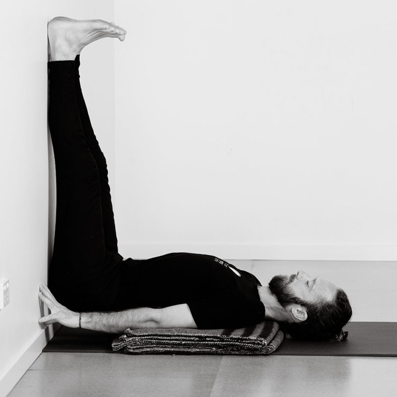 Salamba Sarvangasana (Supported Shoulder Stand) - Byron Yoga